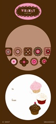 SRA40002 Cupcakes & Chocolates Stickers