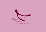 C3X50030 3x5 Occasion Card, Blank Inside - Good Luck with Th