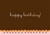 C3X50037 3x5 Occasion Card - Happy Birthday - Cupcake