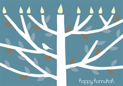 NH160015 Note Cards - Happy Hannukah