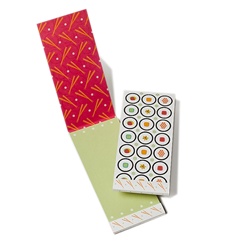 PADM0005 Matchbook Cover Note Pad - Wasabi