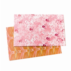 8 Placemats Gritty in Pink