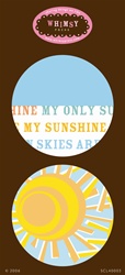 SCL40003 Stickers You are my Sunshine